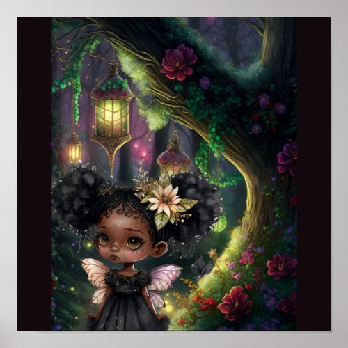 Magical Fairy Forest Print