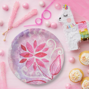 Magical Fairy Garden Birthday Paper Plates