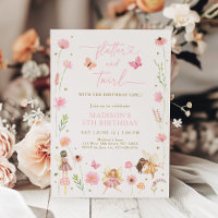 Magical Fairy Garden Floral Birthday