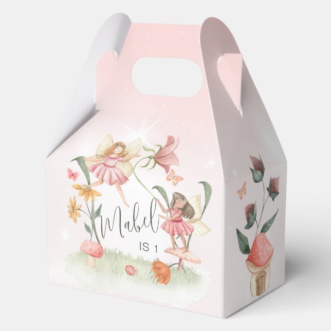 Magical Fairy Garden Themed Party Boxes (Front)