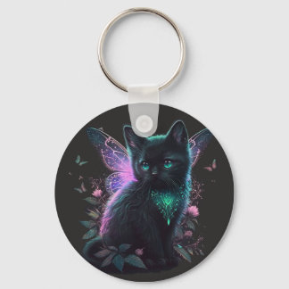 Magical Fairy Kitten Keychain