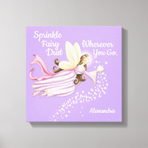 Magical Fairy Lavender Canvas