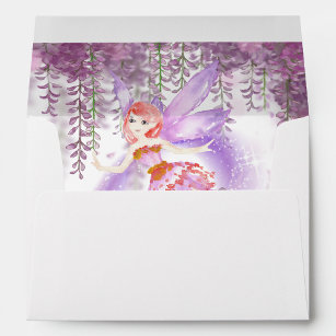 Magical Fairy Matching 5x7 Invitation Envelopes