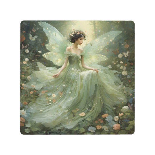 Magical Fairy Metal Print (Front)
