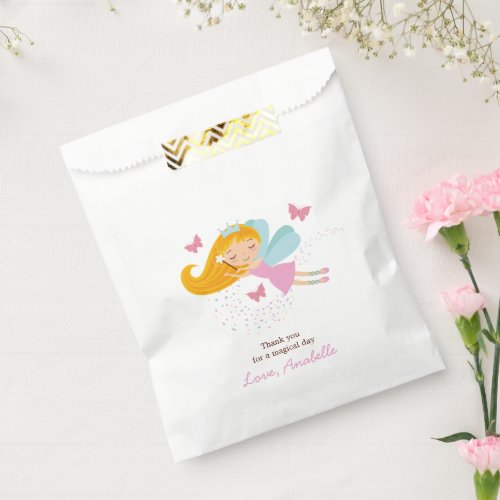 Magical Fairy Princess Birthday Party Favor Bag