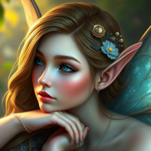 Magical Fairy Princess Decoupage Paper