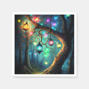 Magical Fairy Princess Fantasy Pixie Dust Party Napkins