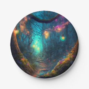 Magical Fairy Princess Fantasy Pixie Dust Party Paper Plates