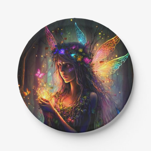 Magical Fairy Princess Fantasy Pixie Dust Party Paper Plates