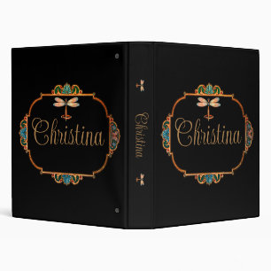 Magical Fairy Tale Fantasy Personalized 3 Ring Binder