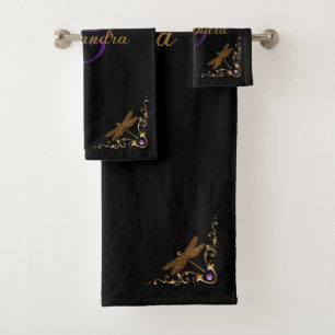 Magical Fairy Tale Fantasy Personalized Bath Towel Set