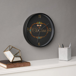 Magical Fairy Tale Fantasy Personalized Clock
