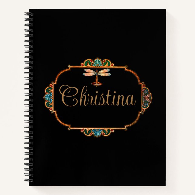 Magical Fairy Tale Fantasy Personalized  Notebook (Front)