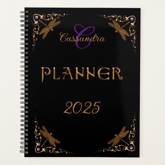 Magical Fairy Tale Fantasy Personalized  Planner (Front)