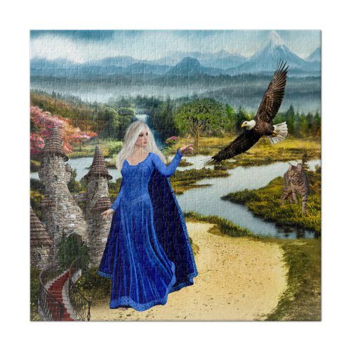 Magical Fairy Tale Landscape Puzzle