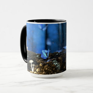 Magical Fairy Woods with Butterflies and Mushrooms Mug