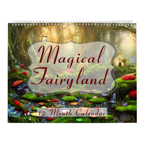 Magical Fairyland Fairy Houses Beautiful Gardens Calendar