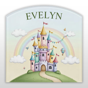 Magical Fairytale Castle Door Sign