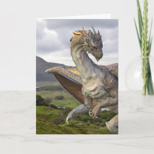 Magical Fantasy Bronze Dragon  Card
