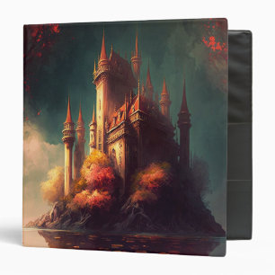 Magical Fantasy Castle 3 Ring Binder