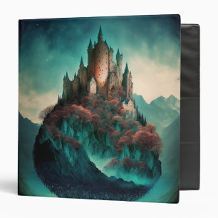 Magical Fantasy Castle 3 Ring Binder