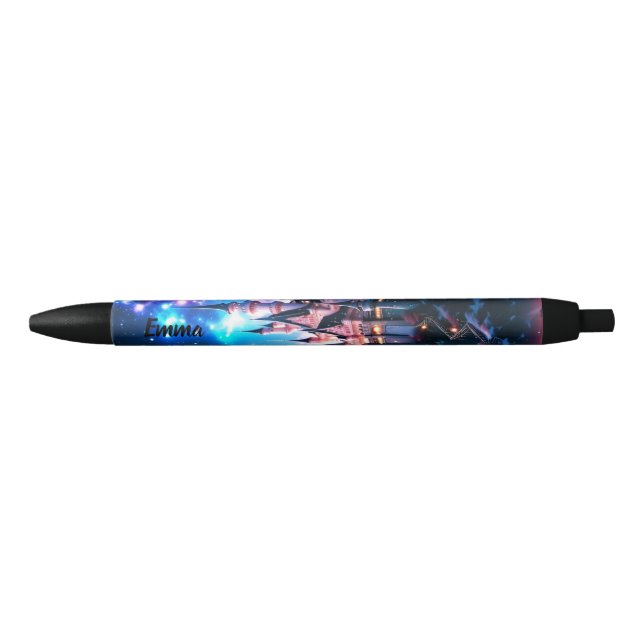Magical Fantasy Castle Custom Script Name Pen (Front)