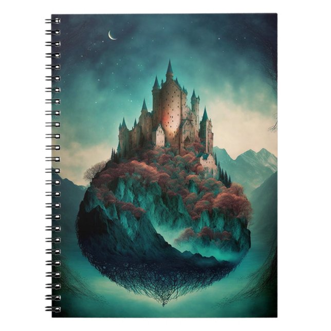 Magical Fantasy Castle Notebook (Front)