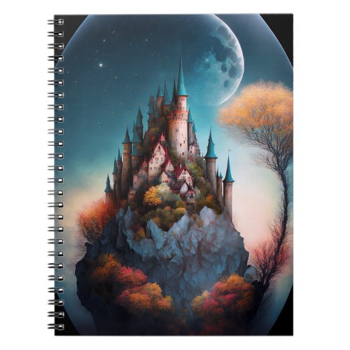 Magical Fantasy Castle Notebook