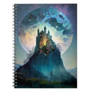 Magical Fantasy Castle Notebook