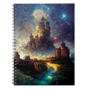 Magical Fantasy Castle Notebook
