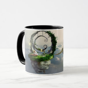 Magical Fantasy Hanging Bridge – Enchanted Nature  Mug