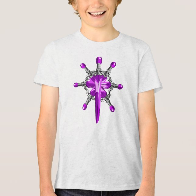 Magical Fantasy Power Design  Tri-Blend Shirt (Front)