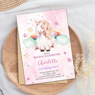 Magical Fantasy Theme for Girls Invitation