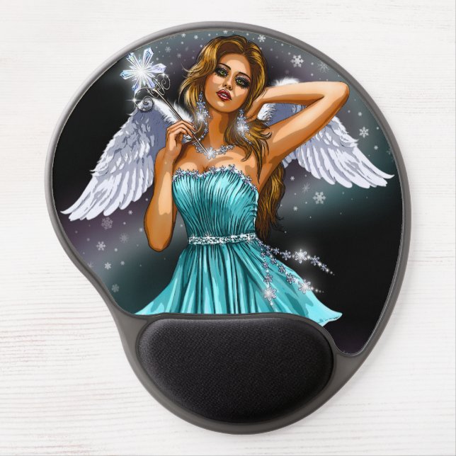 Magical Female Fairy Gel Mouse Pad (Front)