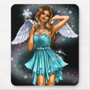 Magical Female Fairy Mouse Pad