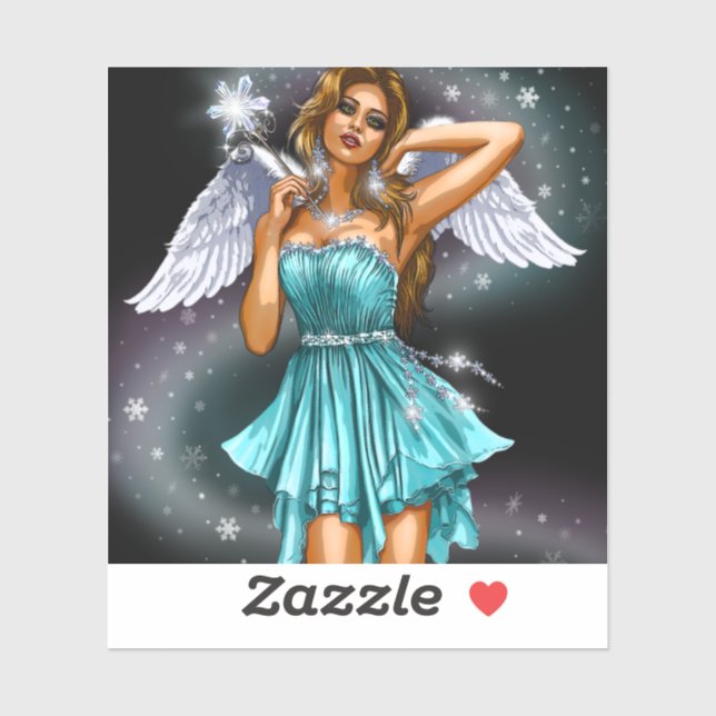 Magical Female Fairy Sticker (Sheet)