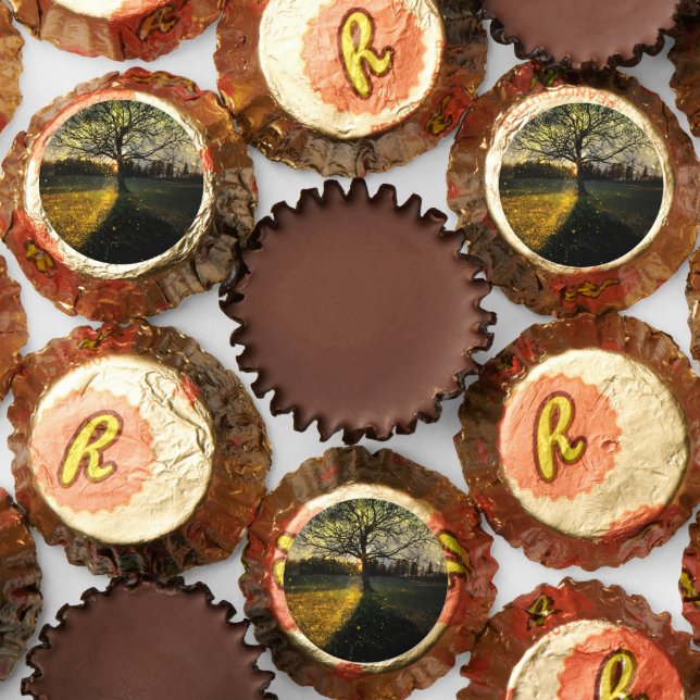 Magical fireflies dreamy landscape reese's peanut butter cups (Assorted)