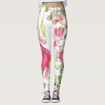 magical Floral garden all over printed leggings