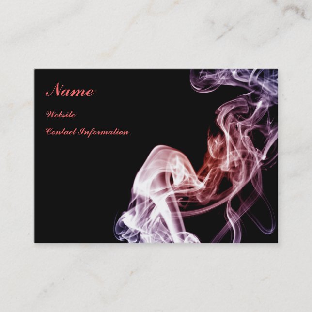 Magical Flow - Smoke Business Card (Front)
