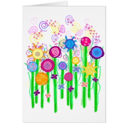 Magical Flowers Cards (Front)