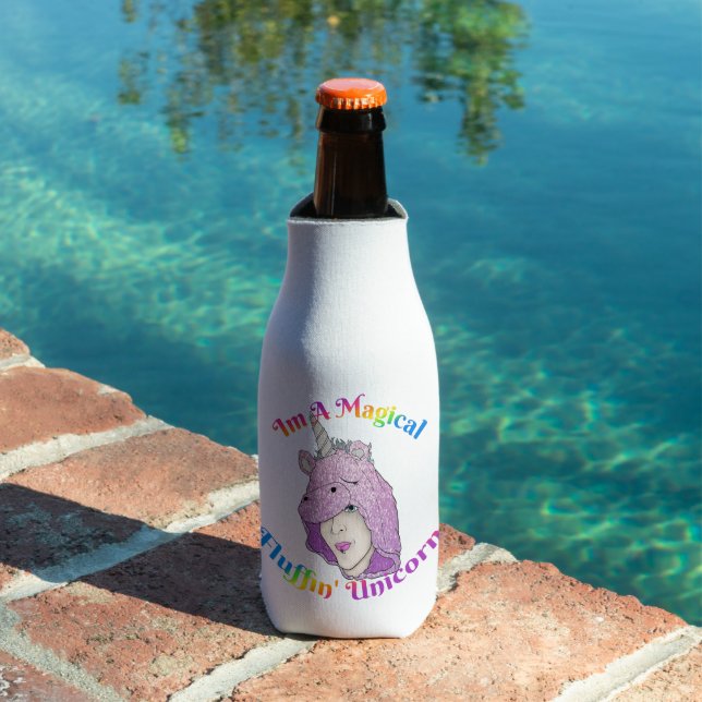 Magical Fluffin Unicorn Bottle Cooler (In Situ Pool)