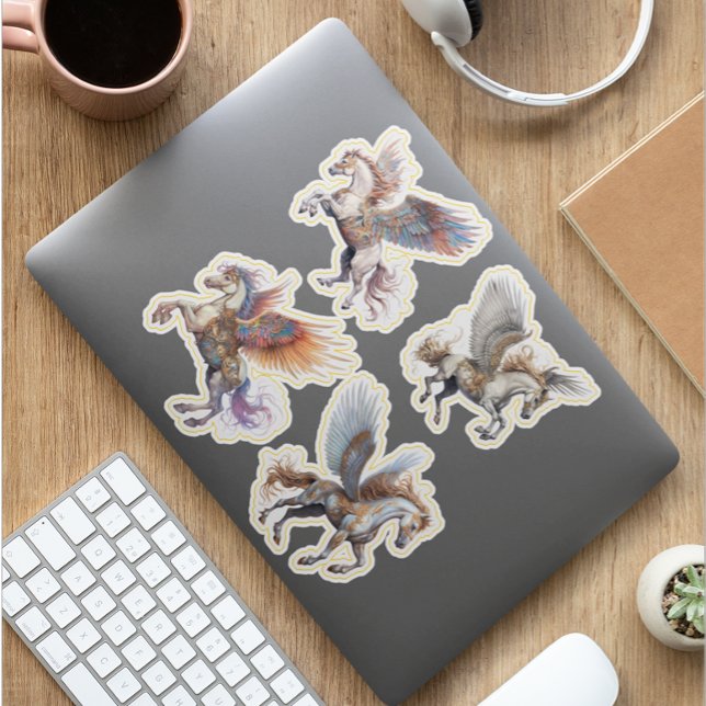 Magical Flying Pegasus Horse  Sticker (Creator Uploaded)