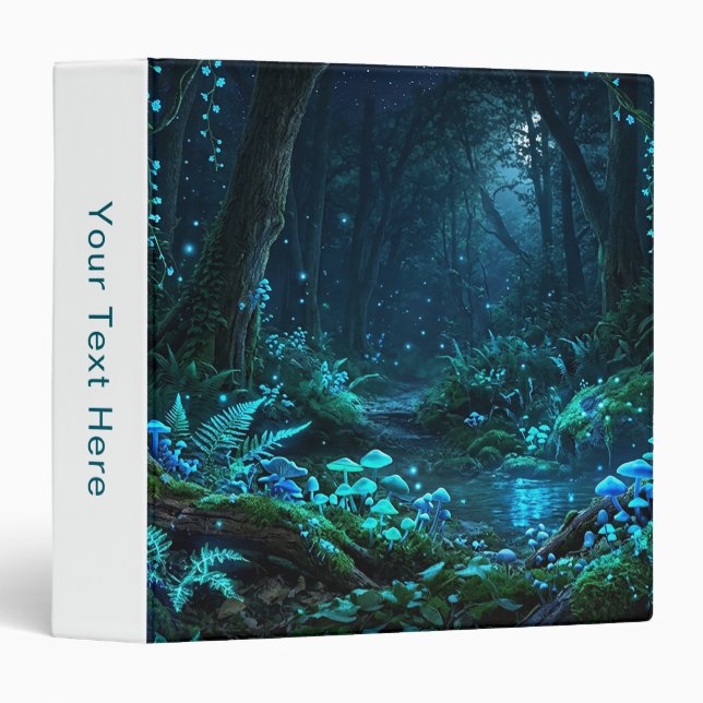 Magical Forest 3 Ring Binder (Front/Spine)