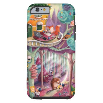 Magical Forest Tough Iphone 6 Case by colonelle at Zazzle