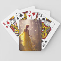 Magical Forest Friends Digital Art   Playing Cards