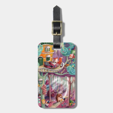 Magical Forest Luggage Tag