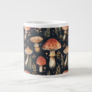 Magical Forest Mushroom Giant Coffee Mug