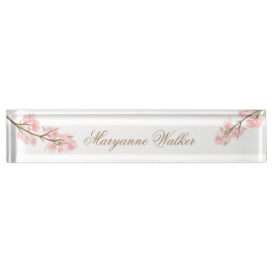 Magical Forest Personalized Desk Nameplate
