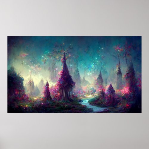 Magical Forest Poster