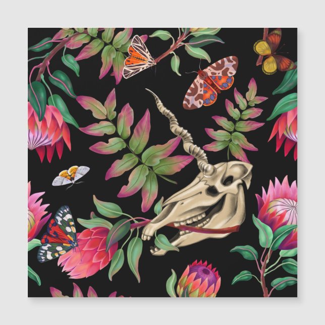 Magical Forest Unicorn Dark Pattern. (Front)